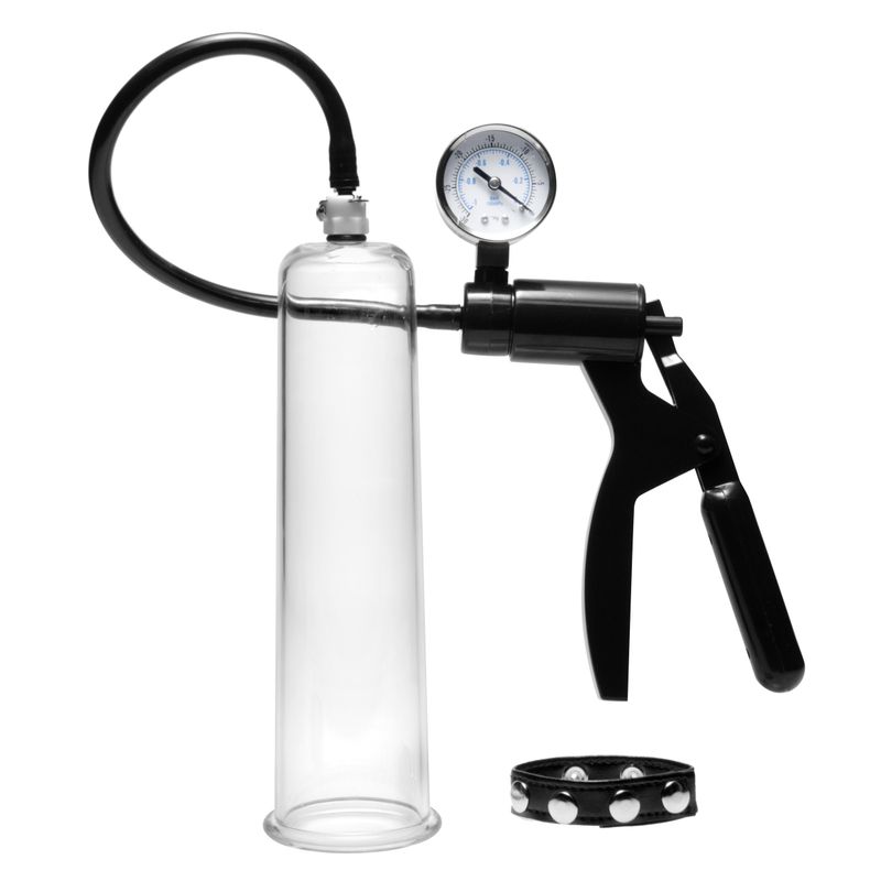 Premium Penis Pumping Kit (Advanced Size) 9x2.25 Inches