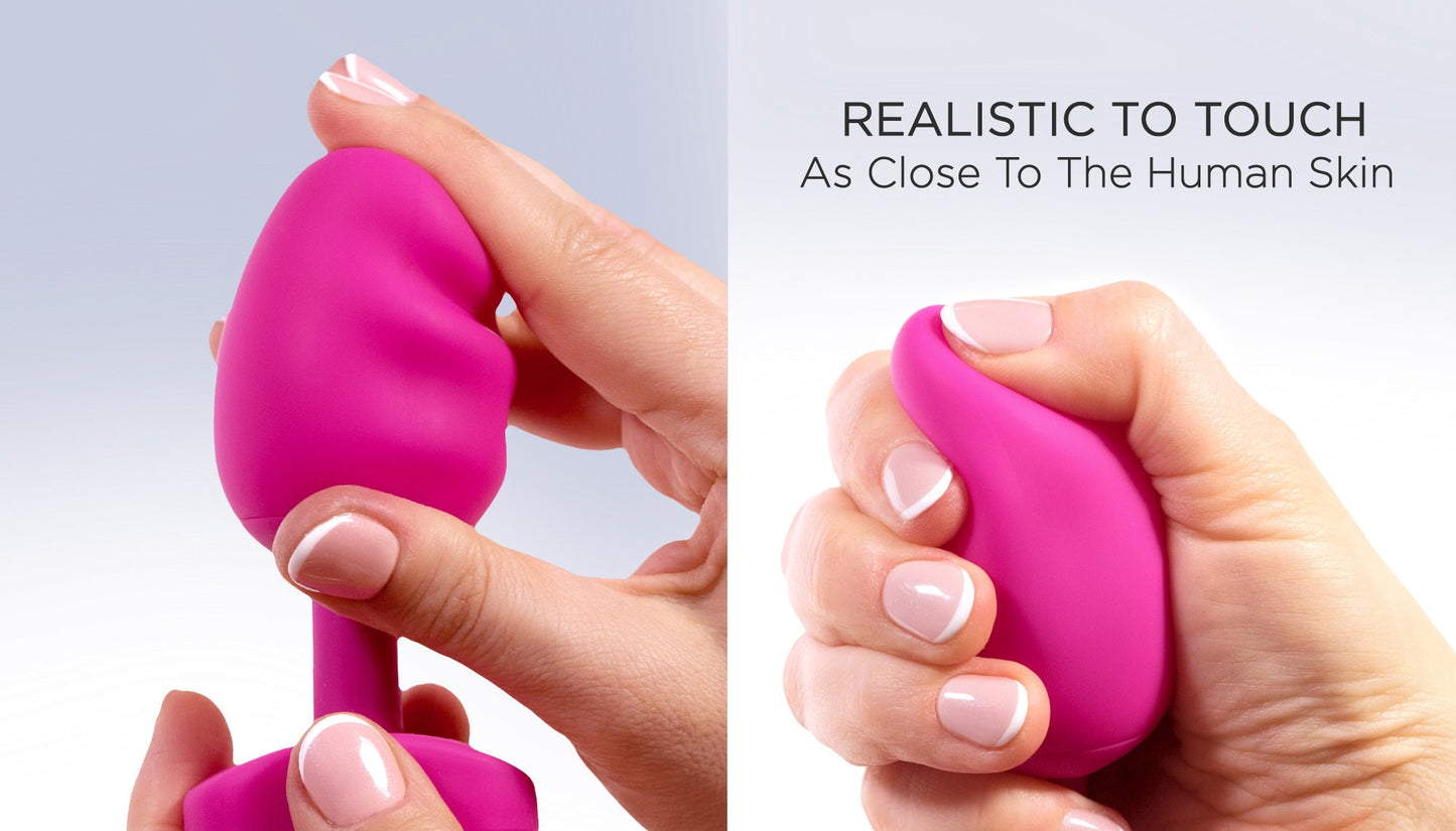 Gplug Large Bioskin Sweet Raspberry 3.9cm for Pleasure