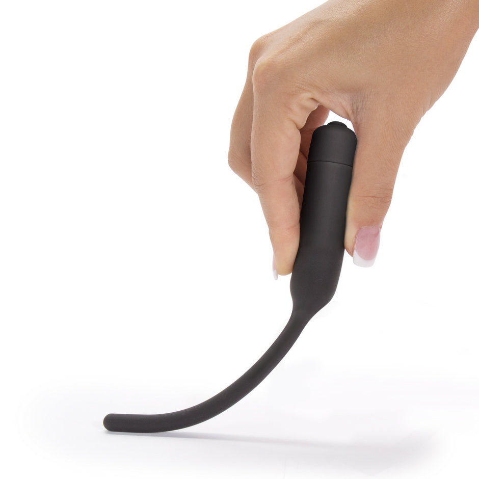 Silicone Vibrating Urethral Dilator with 10 Speed Vibrating Mechanism