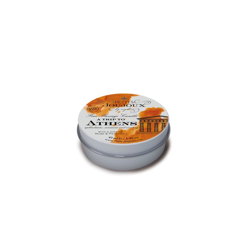 Petits JouJoux Massage Candle Athens 43ml Sensual Aromatherapy