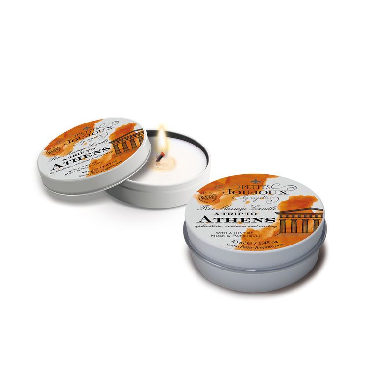 Petits JouJoux Massage Candle Athens 43ml Sensual Aromatherapy
