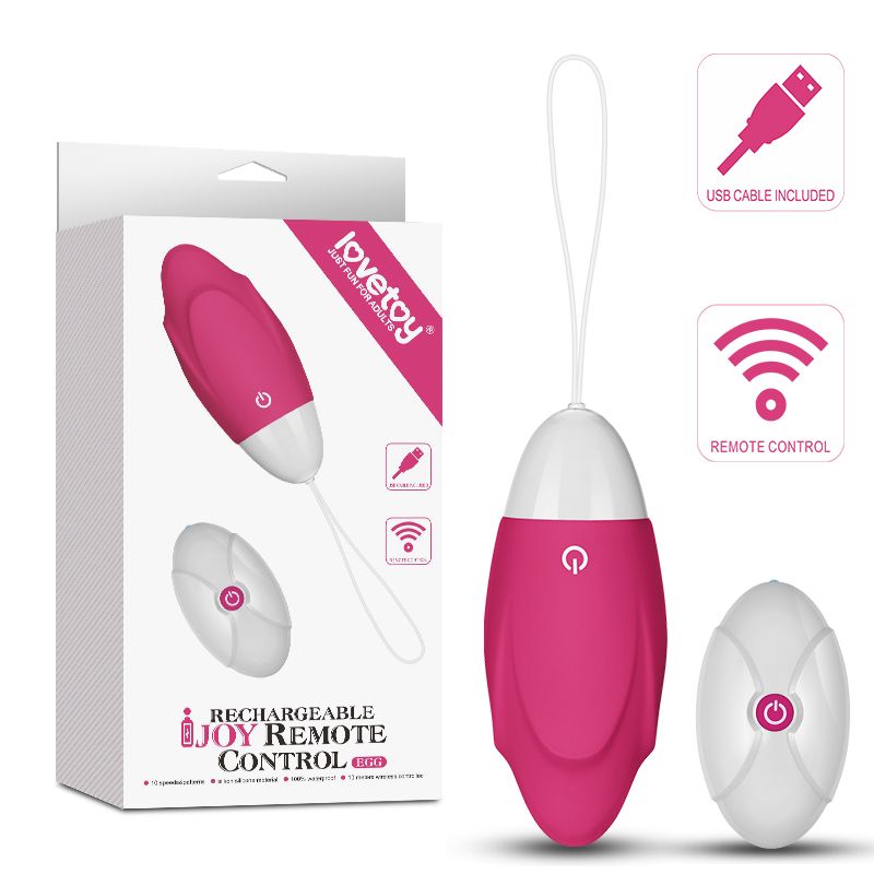 Ijoy Wireless Remote Control Pleasure Egg Pink