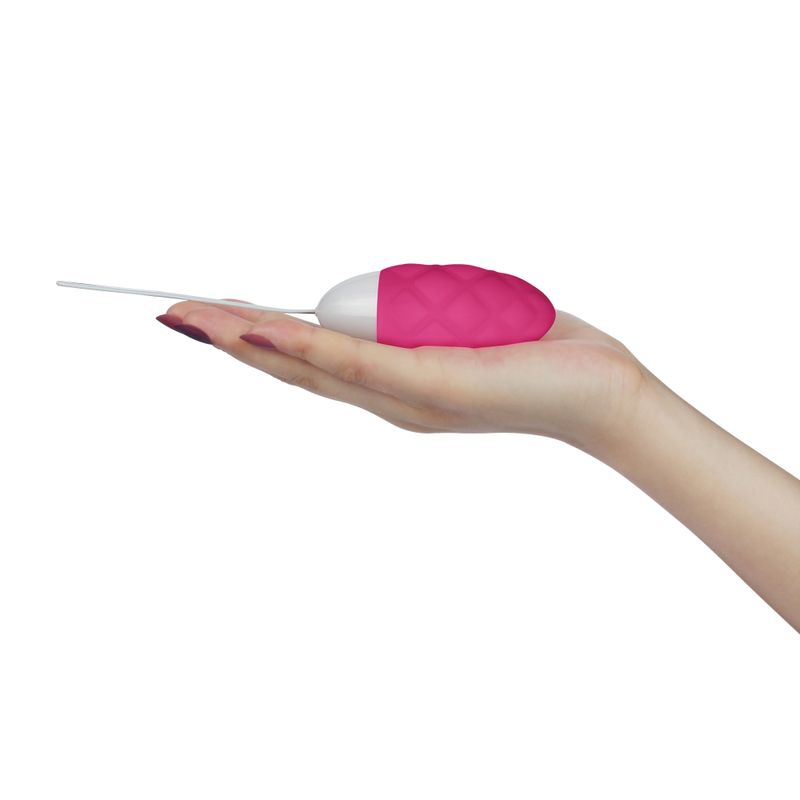 IJOY Wireless Remote Control Rechargeable Egg (Pink) – Remote-Controlled Vibrator