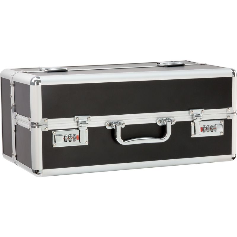 The Toy Chest Large Black 15"x8"x7" – Lockable Storage Case for Sex Toys