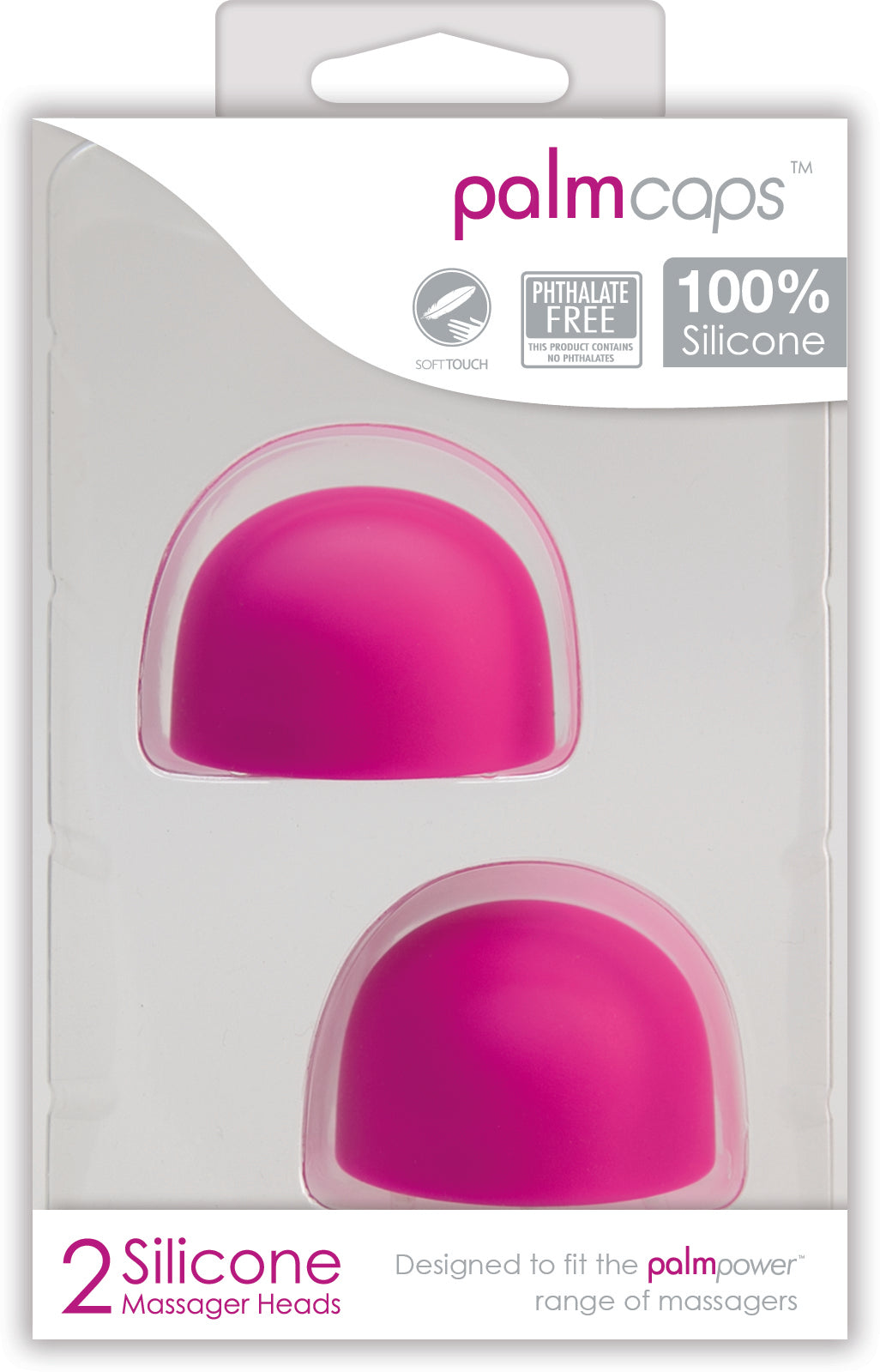 PalmCaps - Replacement Heads For Use With PalmPower Massager