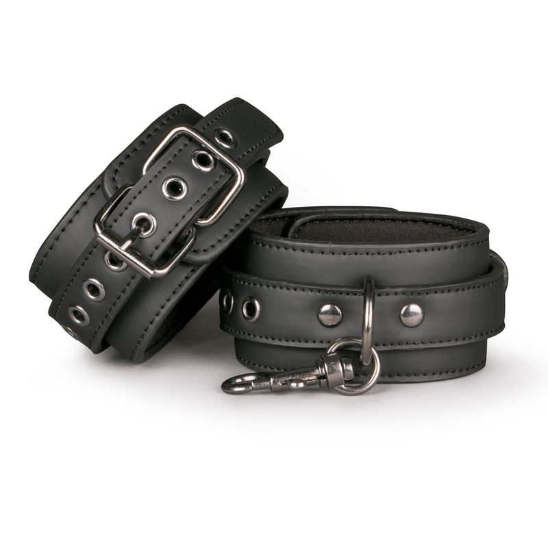 Adjustable Ankle Cuffs Black for Comfort and Control