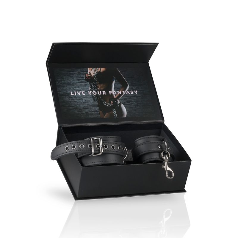 Adjustable Ankle Cuffs Black for Comfort and Control