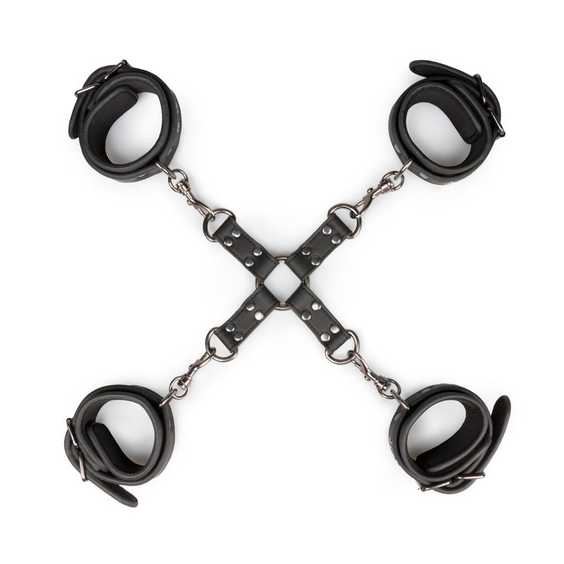 Hogtie With Hand And Ankle Cuffs Bondage Set