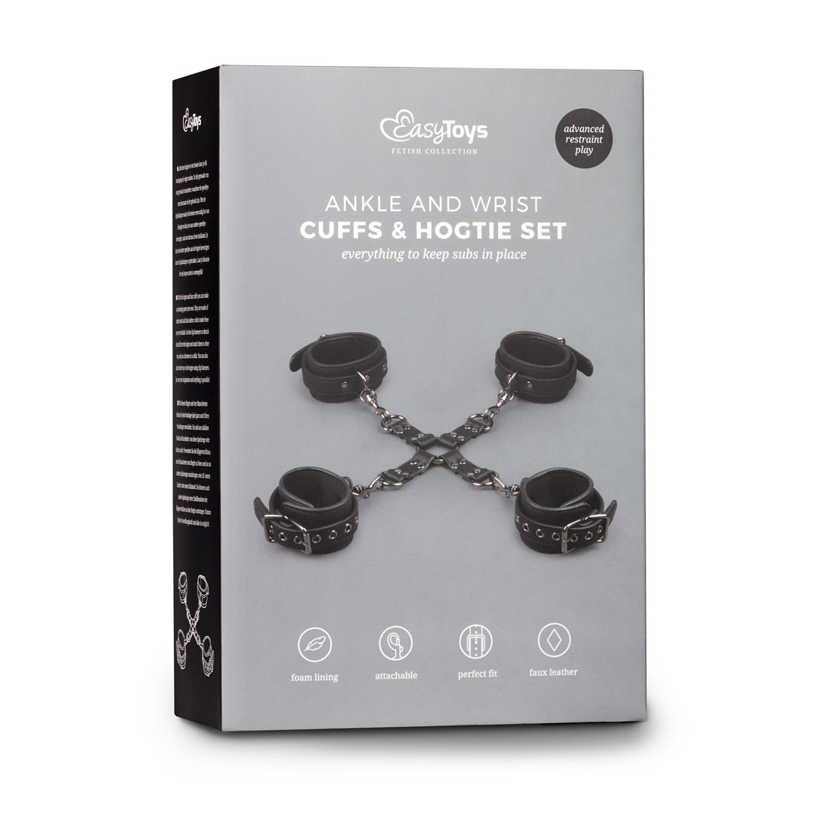 Hogtie With Hand And Ankle Cuffs Bondage Set