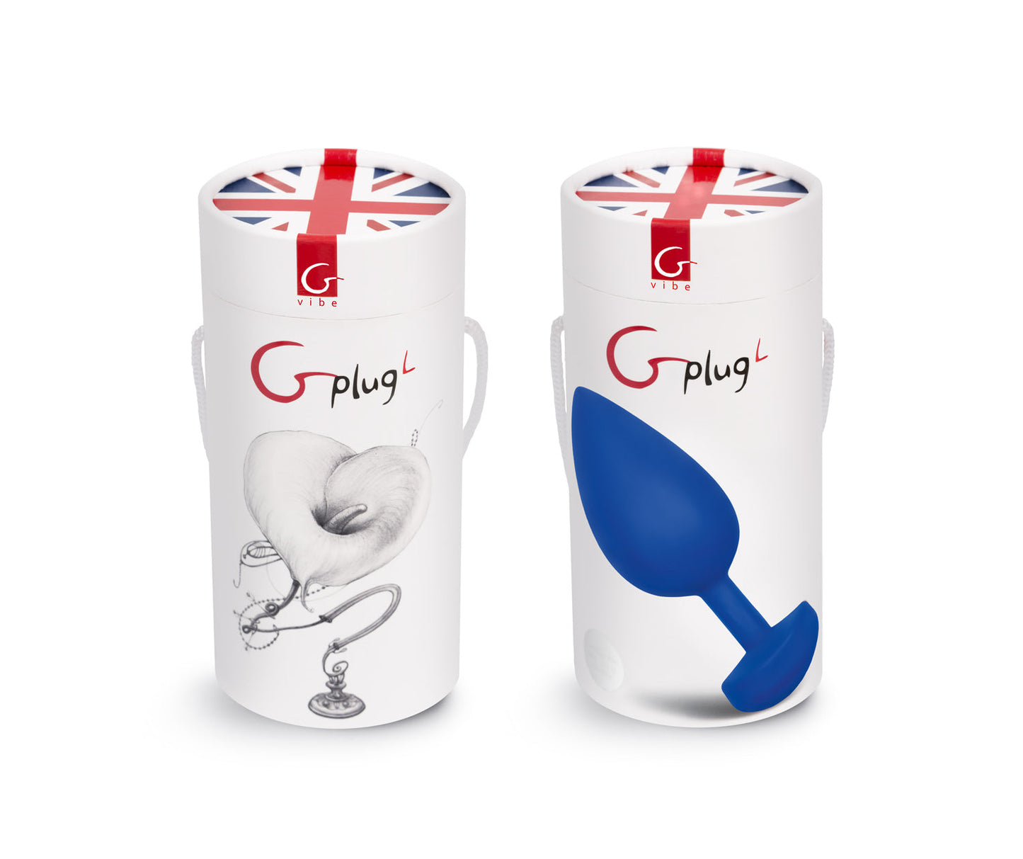 Gplug Large Navy Blue 3.9cm Bioskin Pleasure Plug