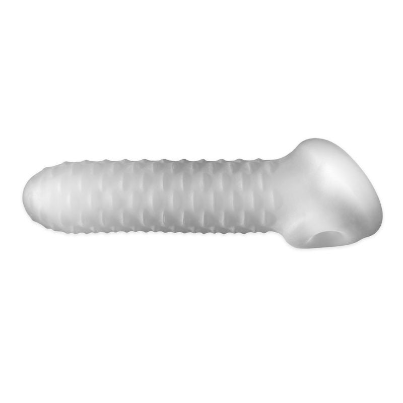 Fat Boy Checker Plate Sheath 6.5in - Add Girth and Stimulation