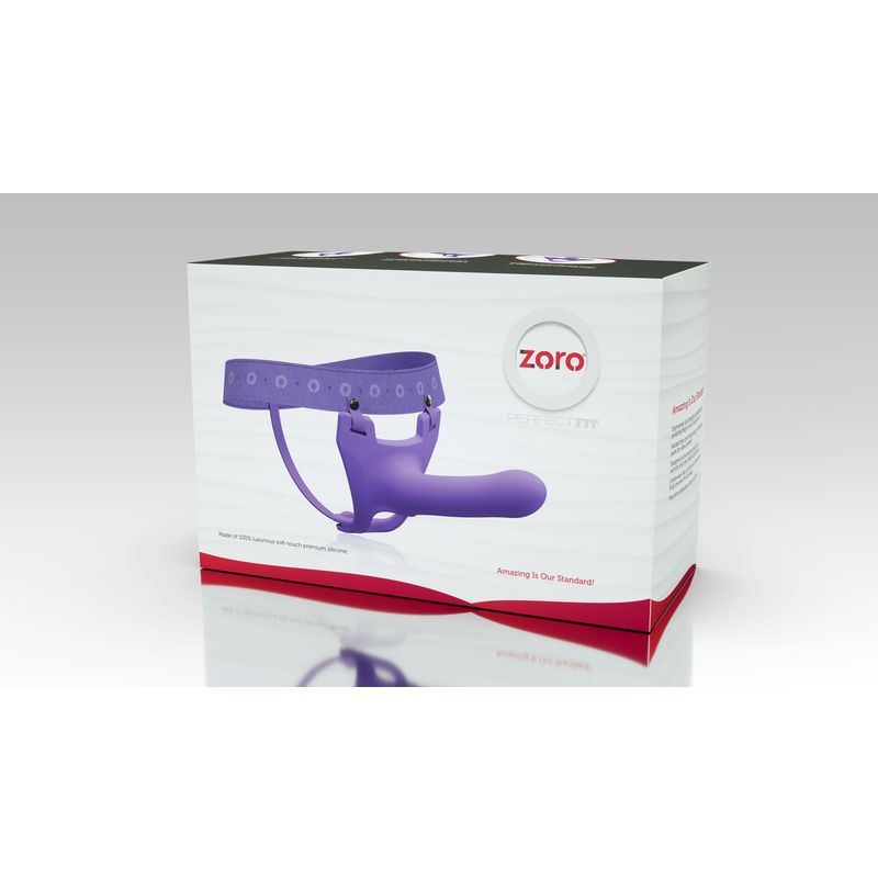 Zoro Strap-On 5.5 Inch – Soft Touch Silicone Strap-On
