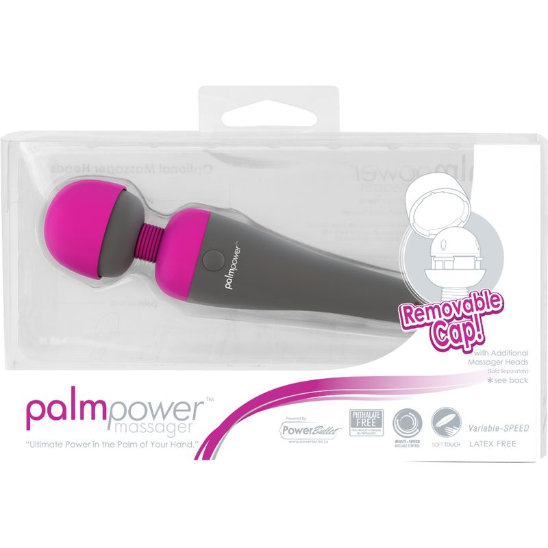 PalmPower Massage Wand Pink for Ultimate Relaxation