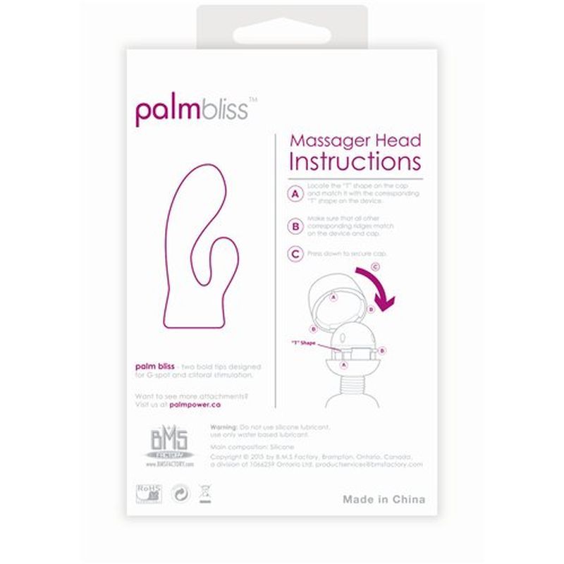PalmBliss Attachment For Use With PalmPower Massager