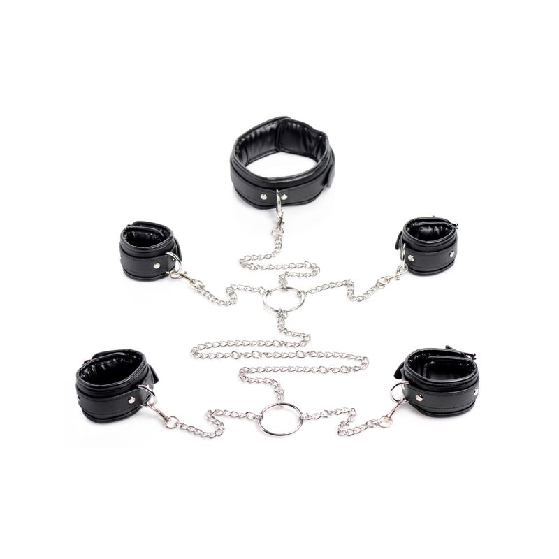 Adjustable Slave Bondage Shackle Set for Ultimate Restraint