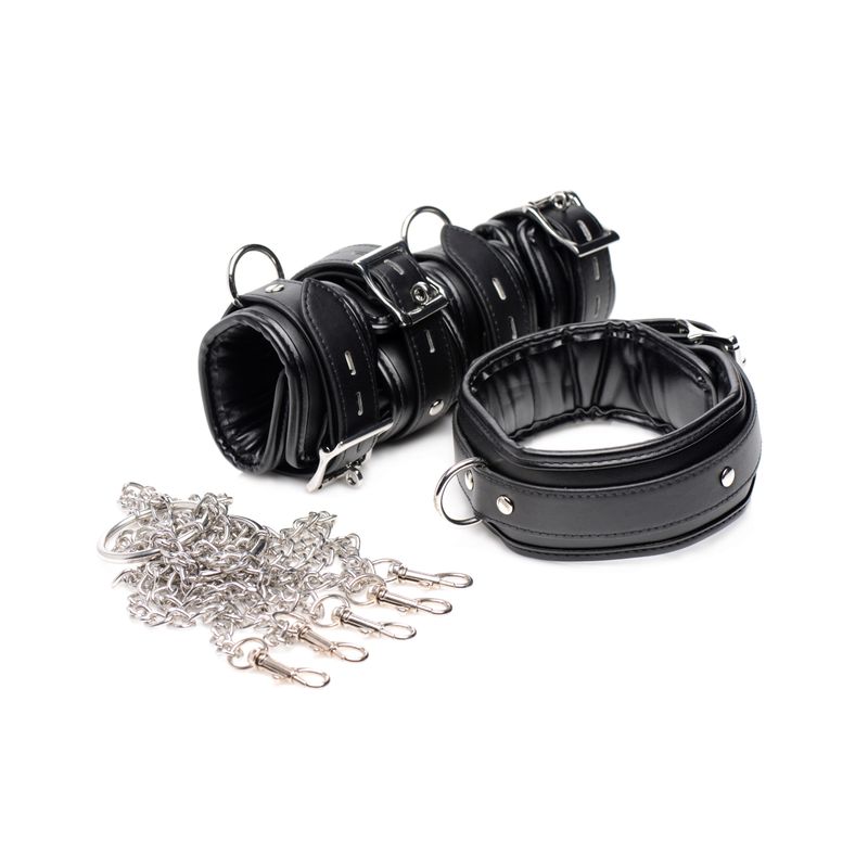 Adjustable Slave Bondage Shackle Set for Ultimate Restraint