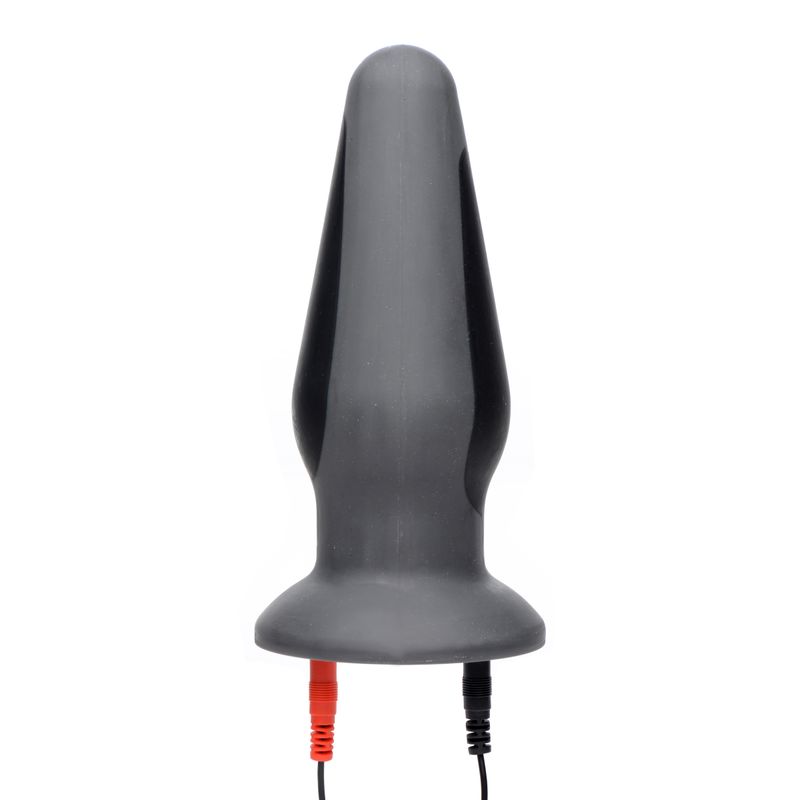 Zeus Anal Amplifier Silicone Estim Plug for Electrifying Sensations