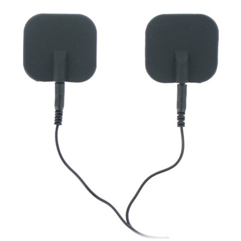 Zeus Deluxe Black Electro Pads Pack of Two