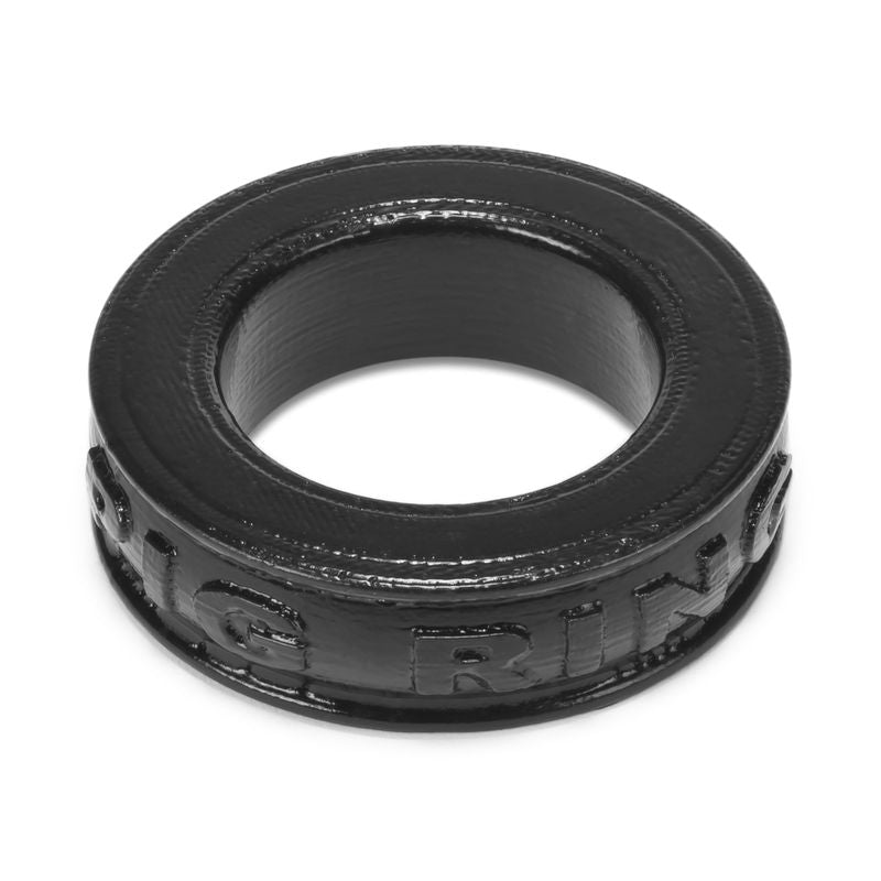 Oxballs Pig Ring (Black) – Silicone Cockring 1.5 Inch Inside Diameter