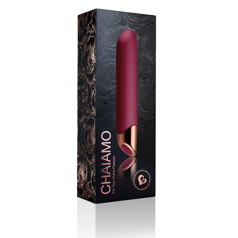 Chaiamo Burgundy Sensory Vibrator for Pleasure