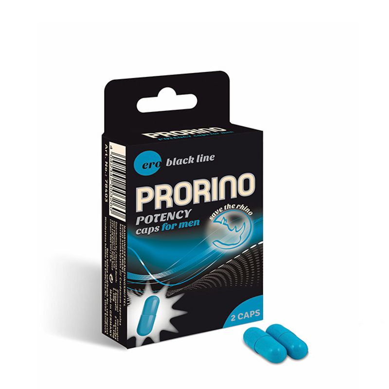 Prorino Potency Capsules for Men – Male Vitality Dietary Supplement