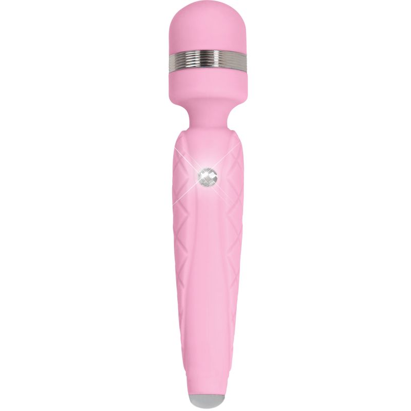 Pillow Talk Cheeky Wand – Luxury Wand Vibrator with Swarovski Crystal