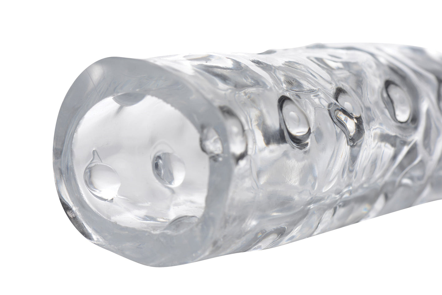 3in Clear Penis Enhancer Sleeve for Extra Length and Girth