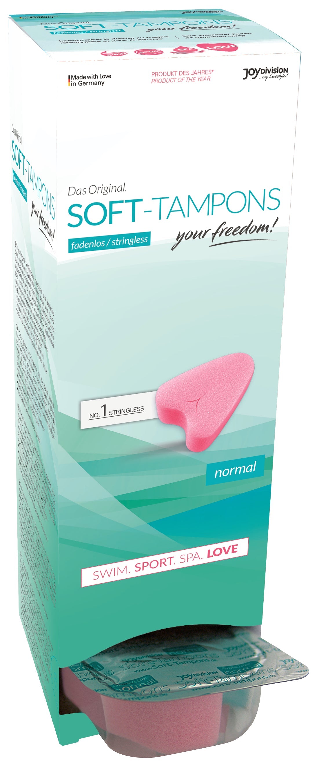 Stringless Original Soft Tampon Normal Absorbency 12