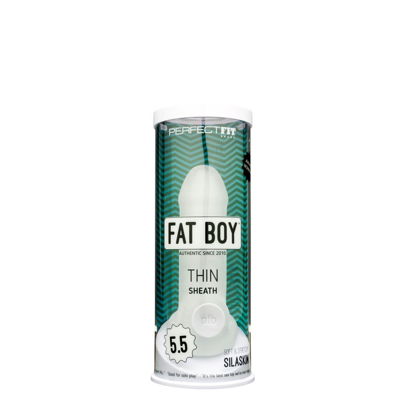 Fat Boy Thin Sheath 5.5 Inch – Sleeve Adding 0.5 Inch Girth Enhancer Sex Toy