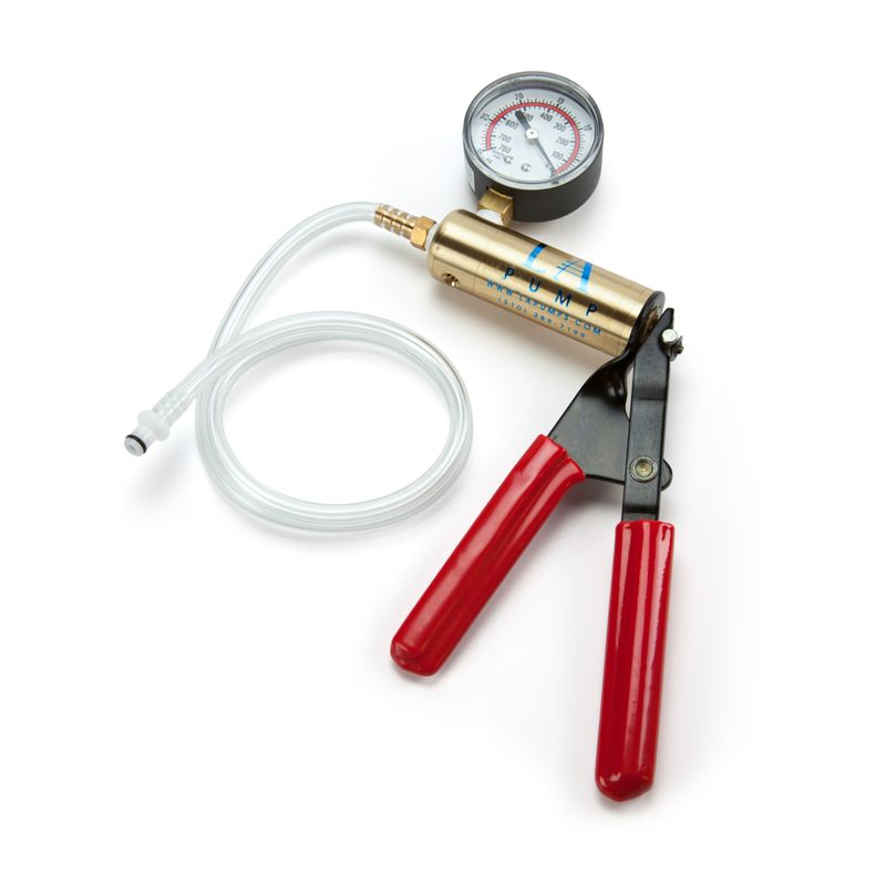 Deluxe Hand Pump with Gauge – Durable Full Metal Construction Pump