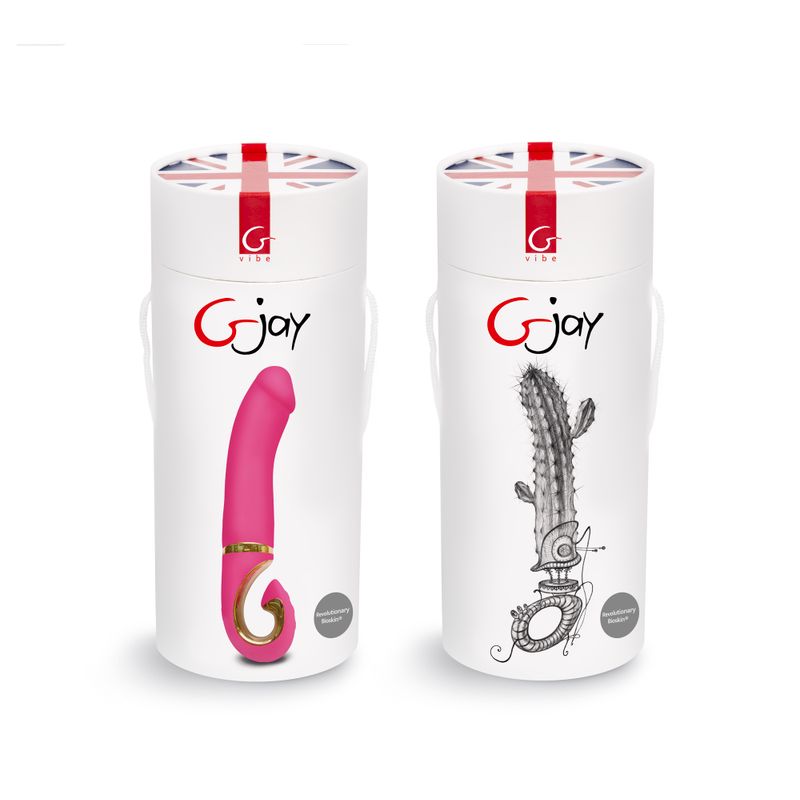 Gjay Neon Rose Waterproof Toy with 6 Vibration Modes