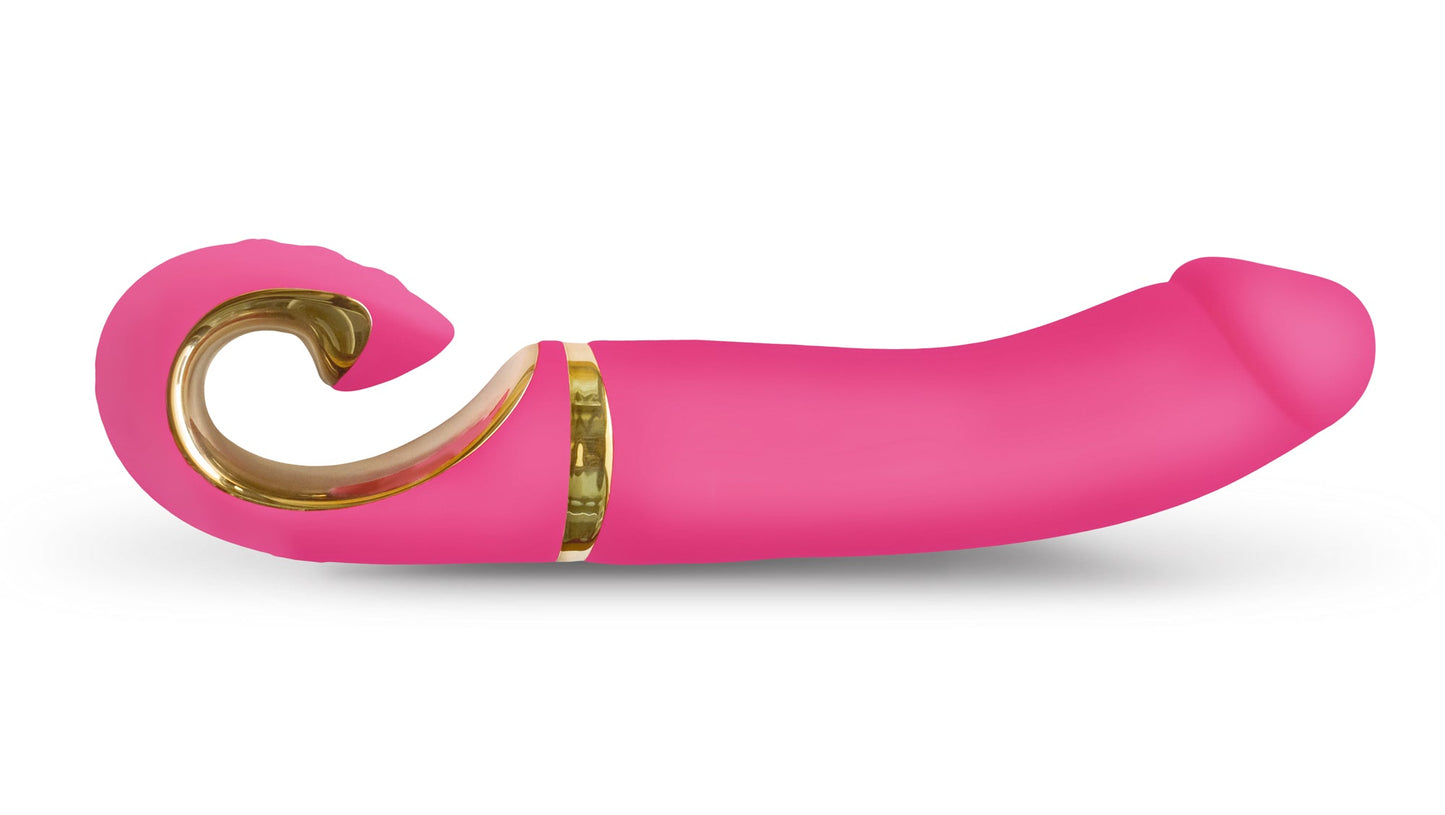 Gjay Neon Rose Waterproof Toy with 6 Vibration Modes