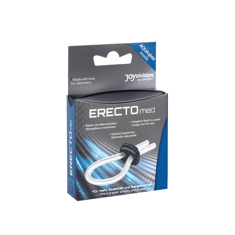 Erectomed Adjustable Clear Cock Ring