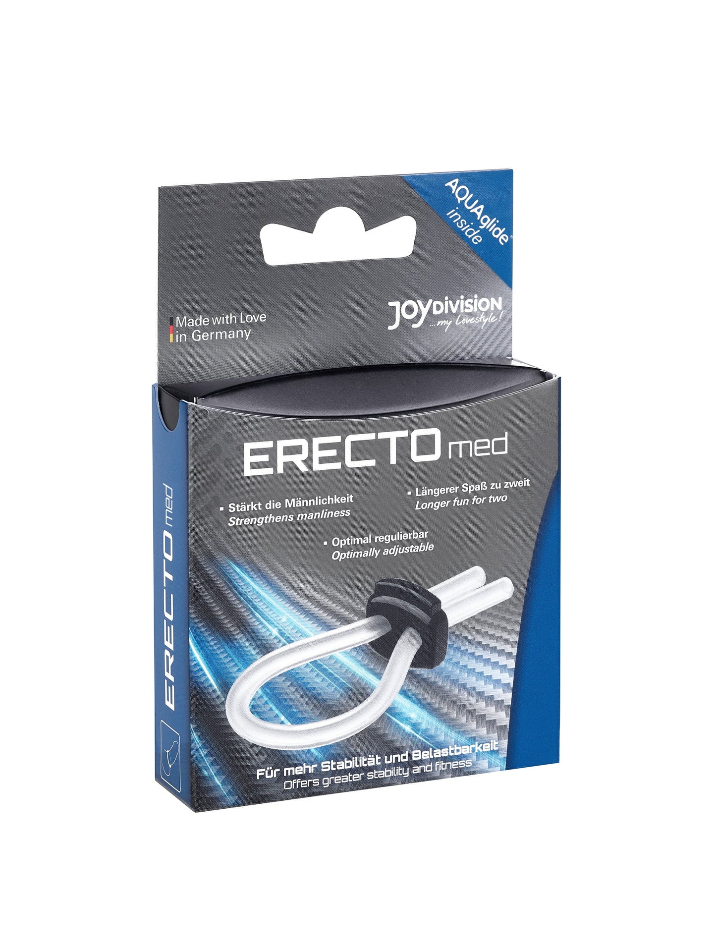 Erectomed Adjustable Clear Cock Ring