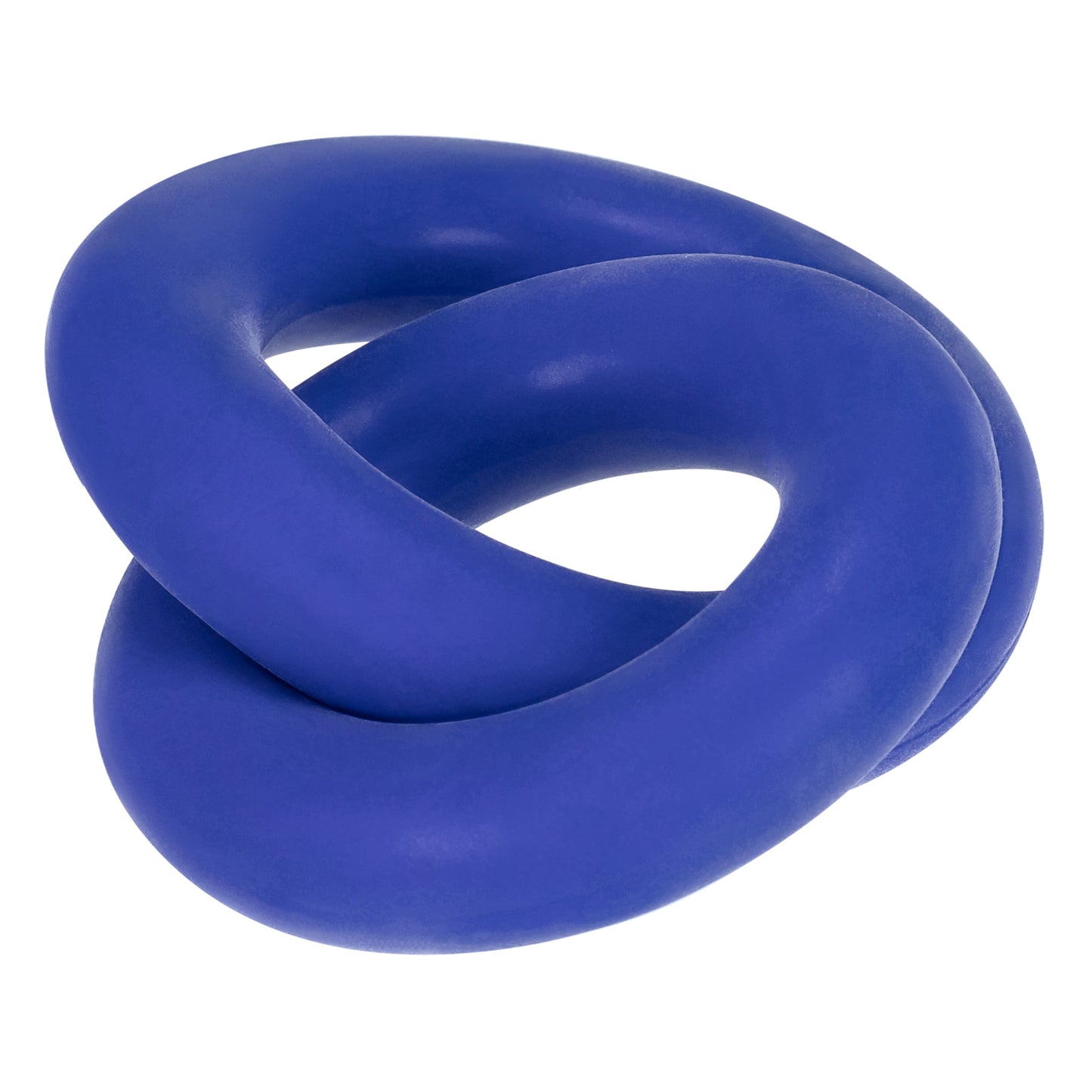 Duo Linked Cock and Ball Rings by Hunkyjunk Cobalt