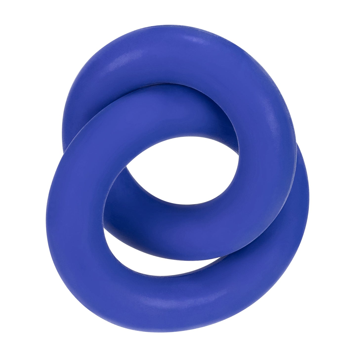 Duo Linked Cock and Ball Rings by Hunkyjunk Cobalt