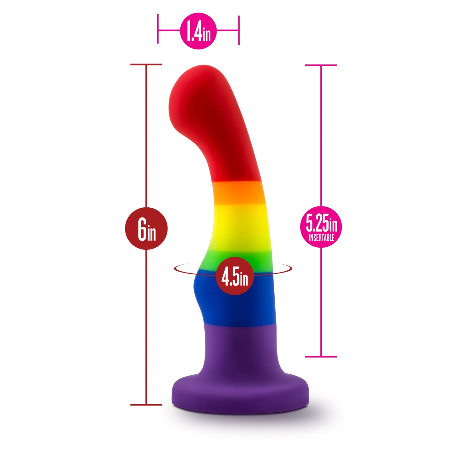 Avant Pride P1 Freedom – Silicone Dildo