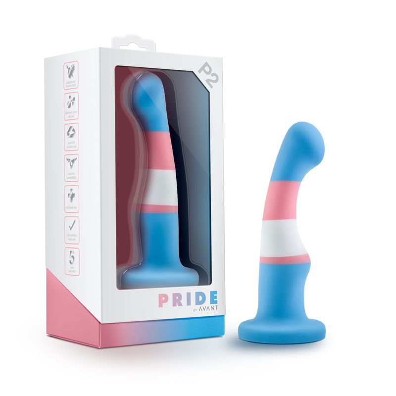 Avant Pride P2 True Blue – Silicone Dildo