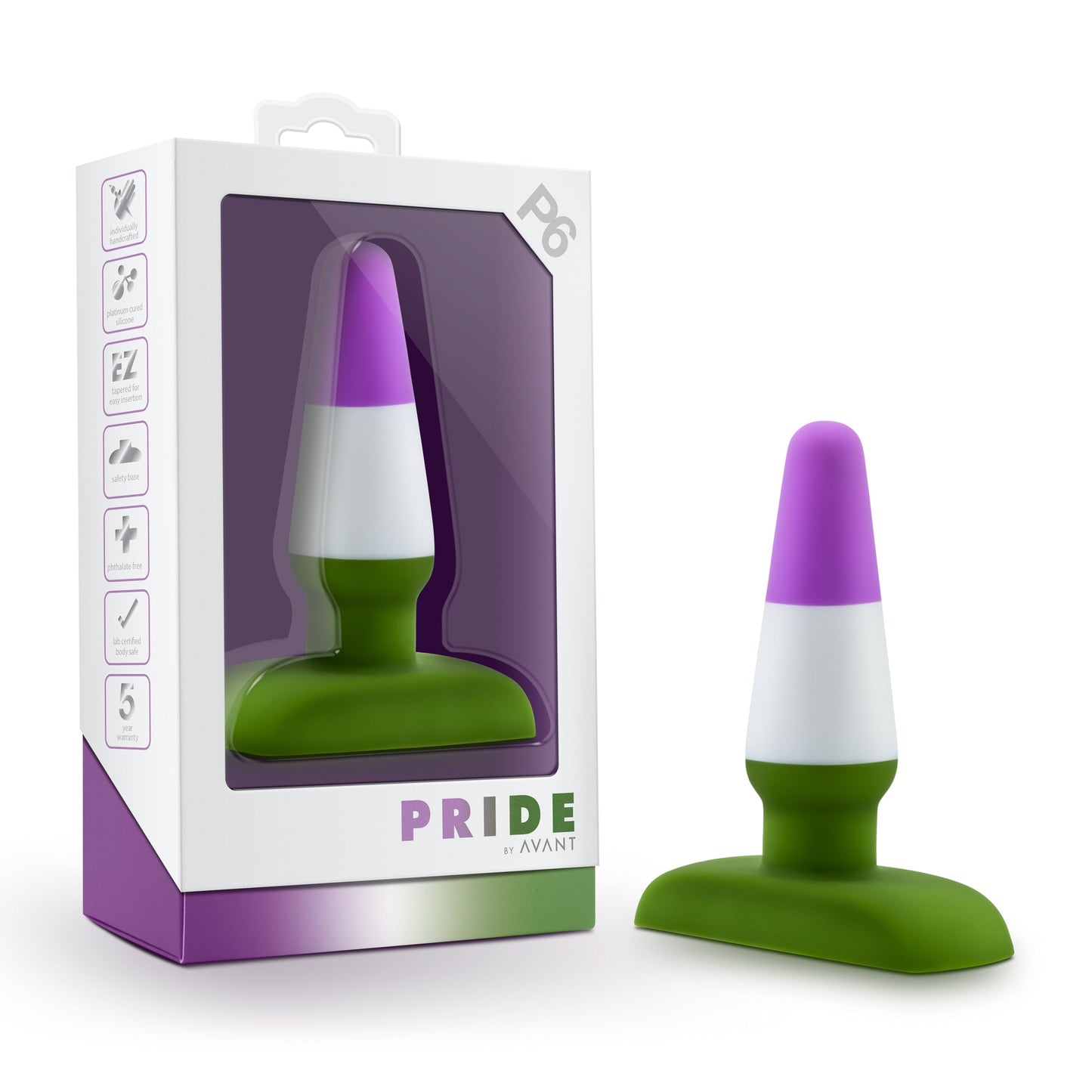 Avant Pride P6 Beyond Silicone Butt Plug – Luxury Silicone Butt Plug