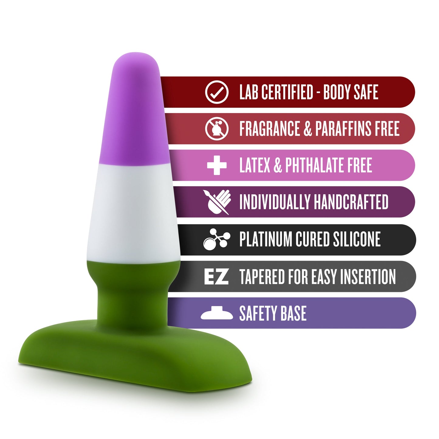 Avant Pride P6 Beyond Silicone Butt Plug – Luxury Silicone Butt Plug