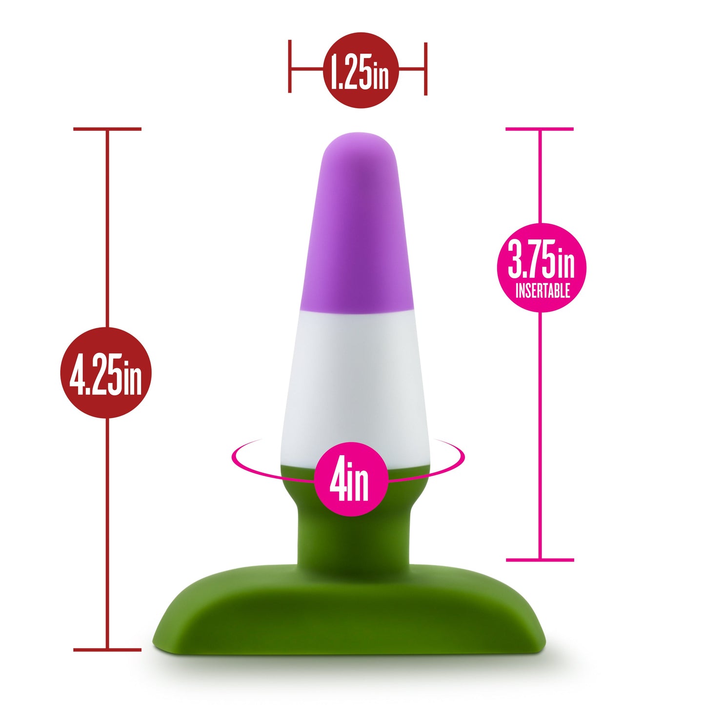 Avant Pride P6 Beyond Silicone Butt Plug – Luxury Silicone Butt Plug