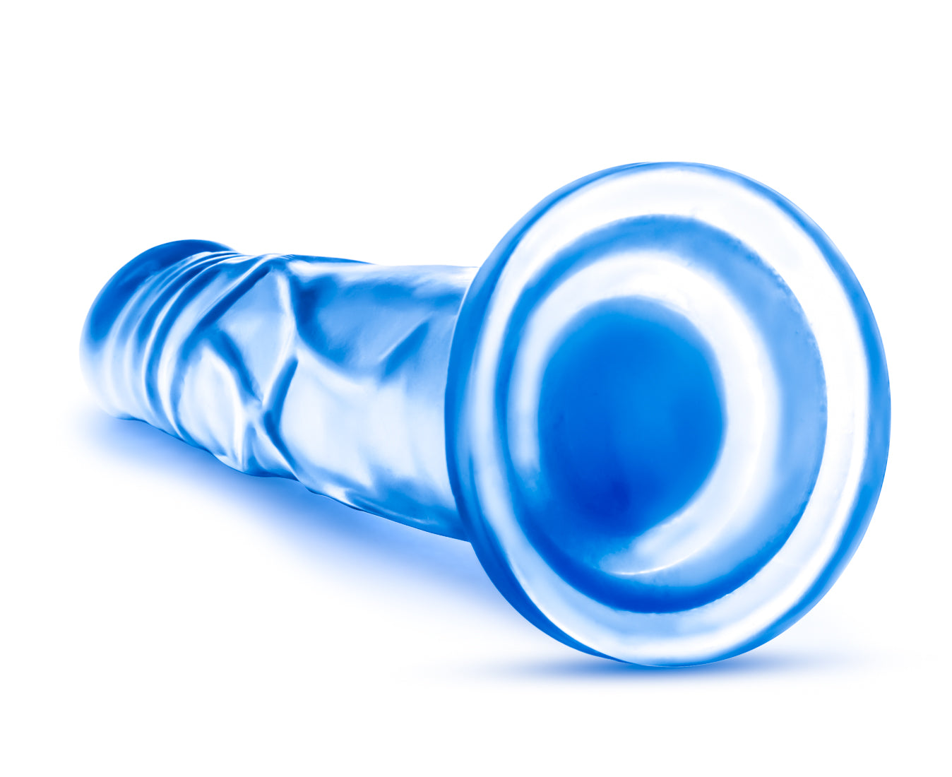 B Yours Sweet N Hard Blue Realistic 7.5 Inch Dildo with Suction Cup