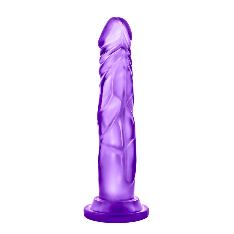 B Yours Sweet N Hard Purple Realistic 7.5" Dildo with Suction Cup
