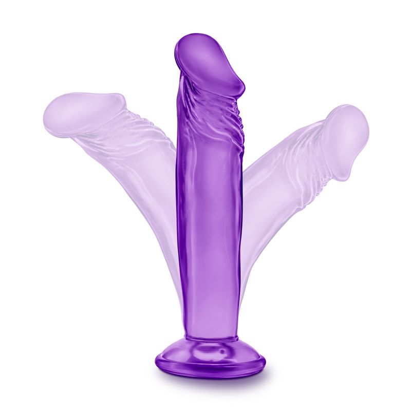 B Yours Sweet n' Small (Purple) – 6 Inch Suction Cup Dildo