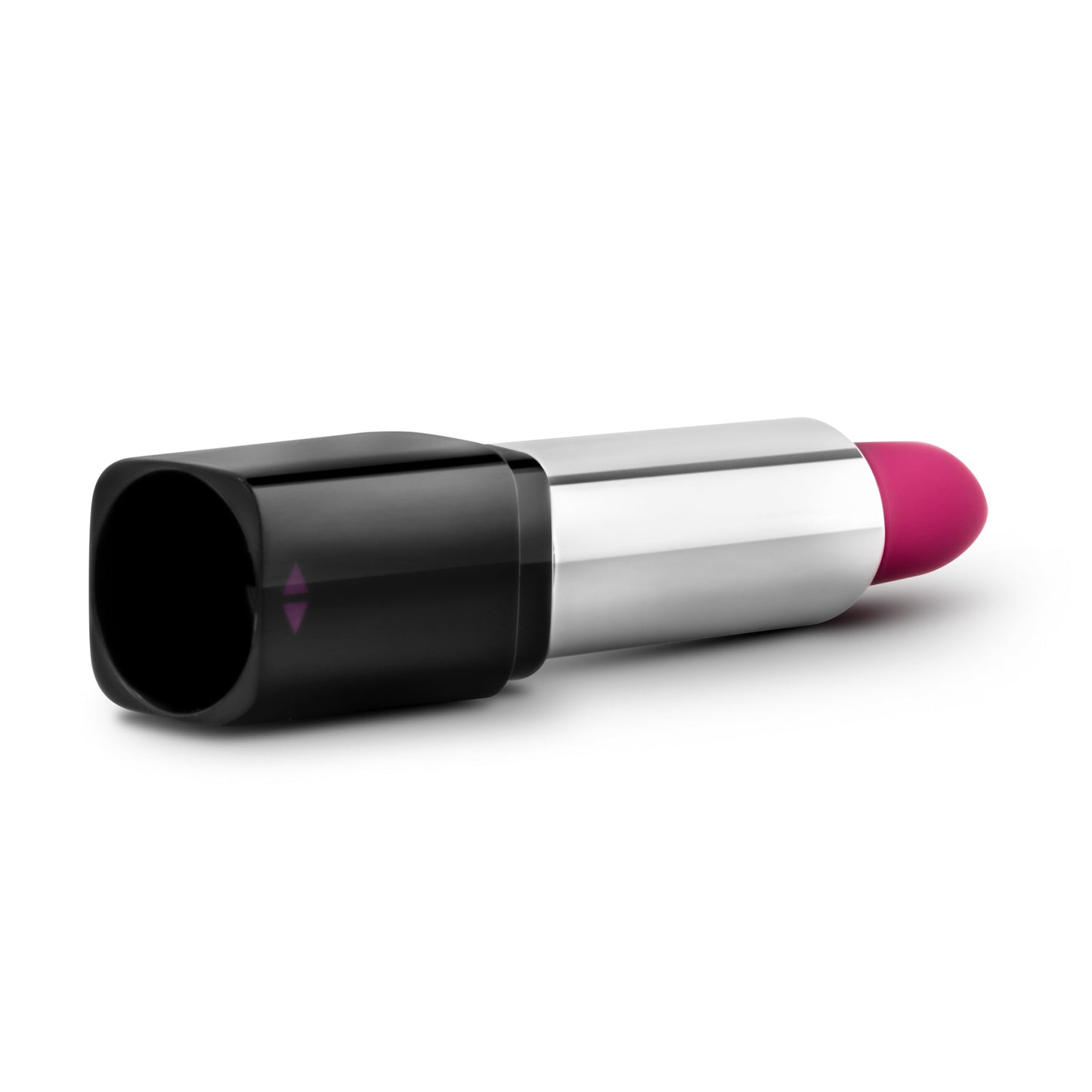 Rose Lipstick Vibe Black 4 Inch Compact Pleasure Toy