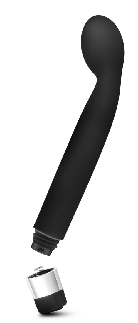 Rose Scarlet G Black G-Spot Vibrator Waterproof 7 Inch