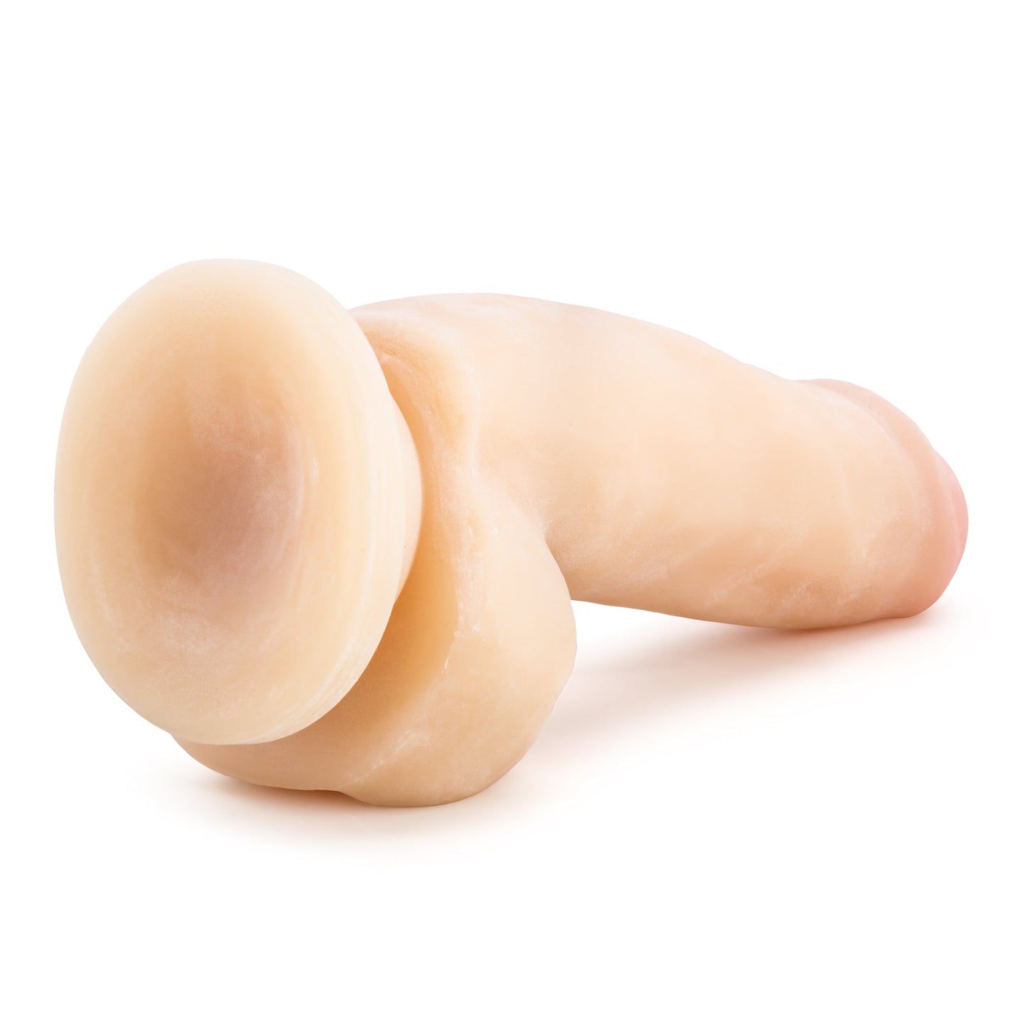 Au Naturel 7 Inch Sensa Feel Fat Boy Dildo Beige