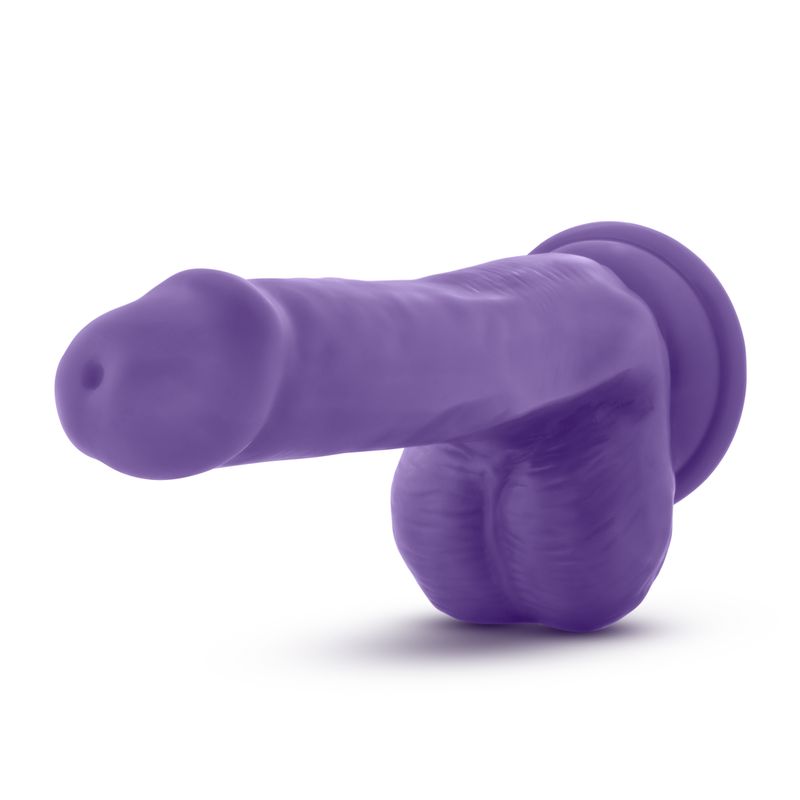 Au Naturel Bold Delight 6 Inch Dildo Purple