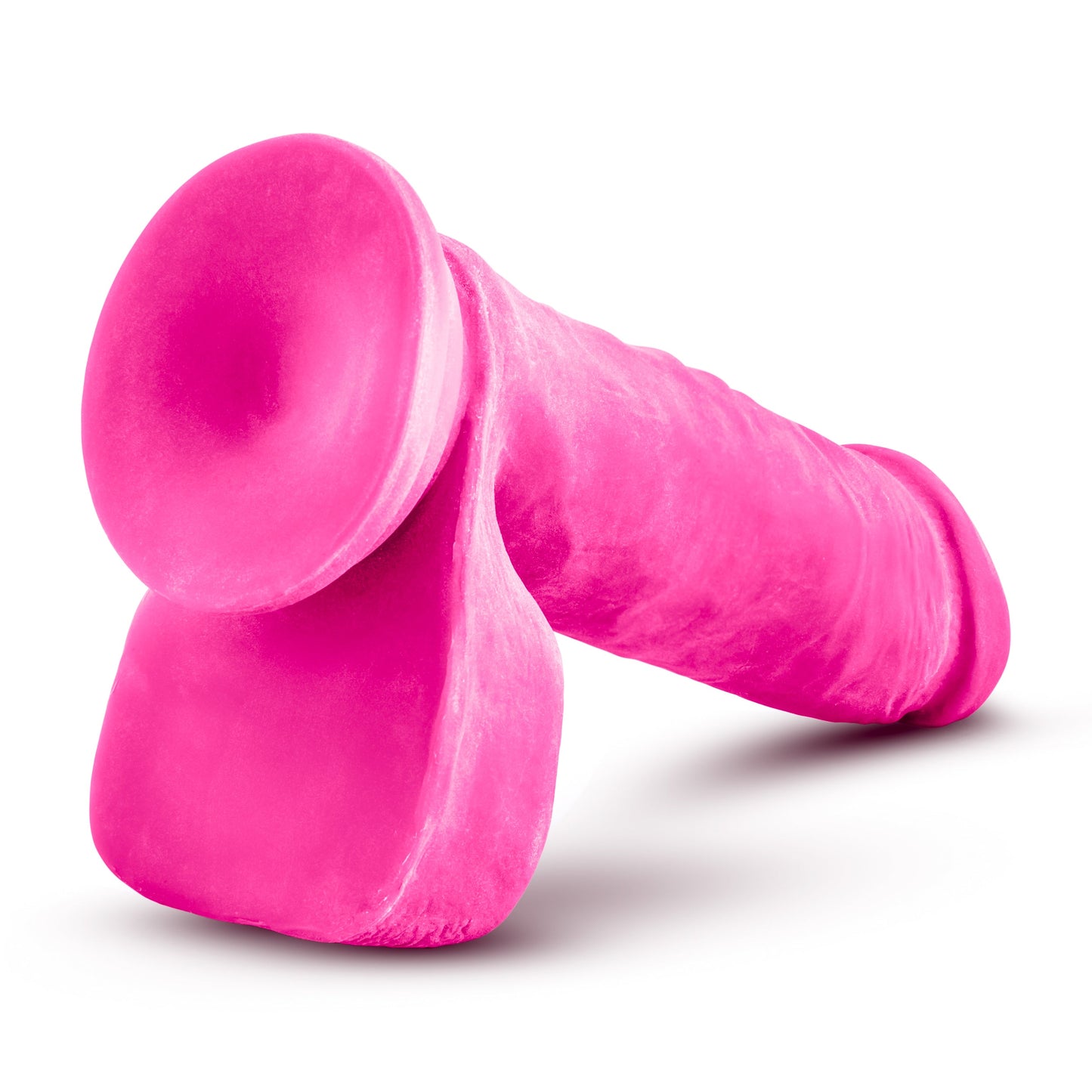 Au Naturel Bold Hero 8 Inch Dildo Pink