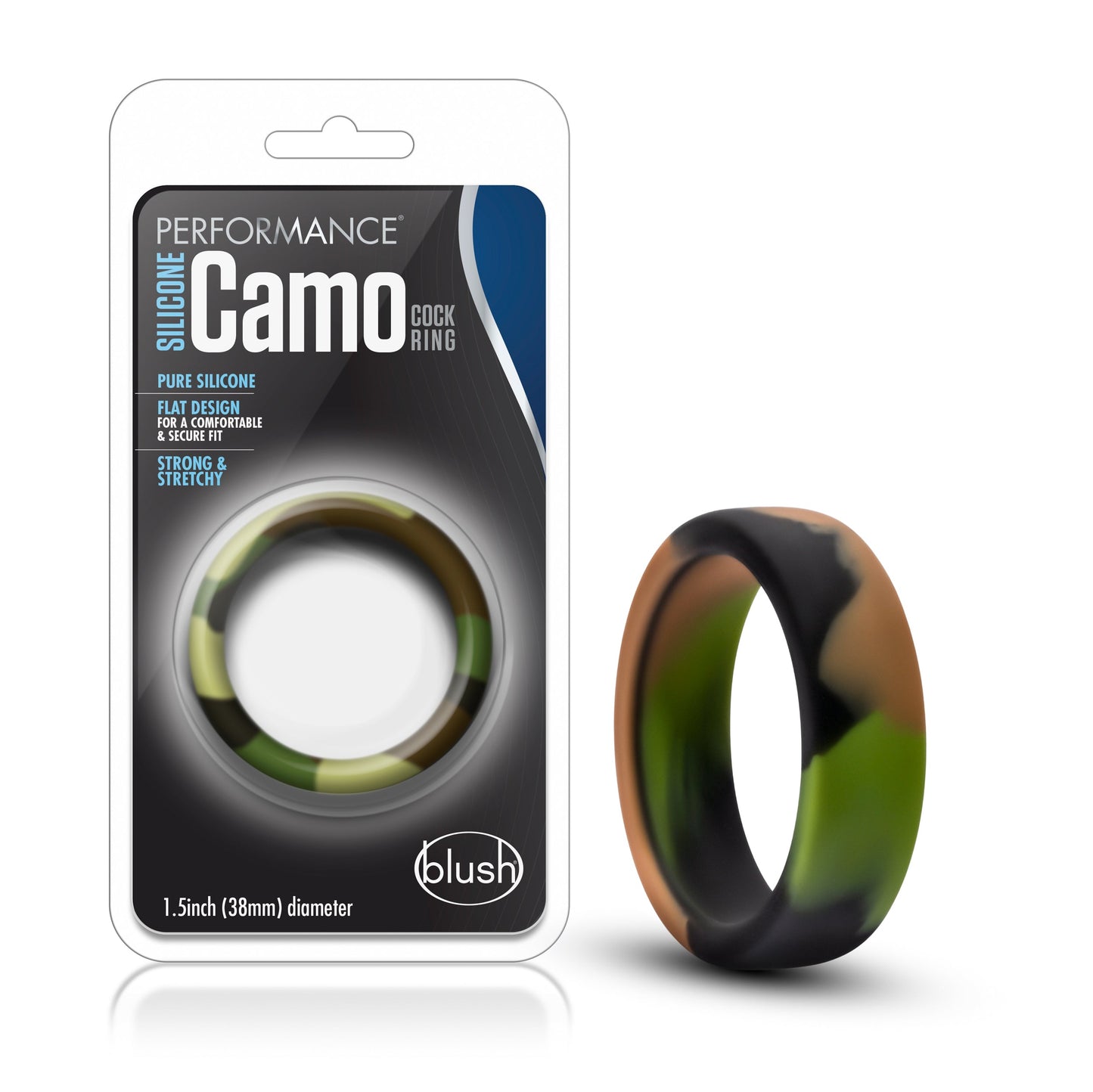 Performance Green Camo Cock Ring – Stretchable Cock Ring